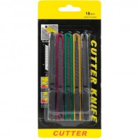Набір канцелярських ножів 18 мм, 5 штук 1311
