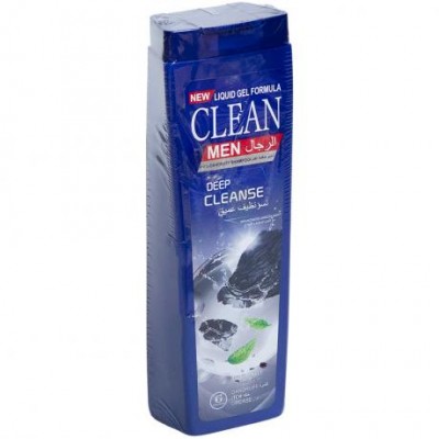 Шампунь+кондиціонер для волосся чоловічий 400мл Actived Charcoal and mint 610-3