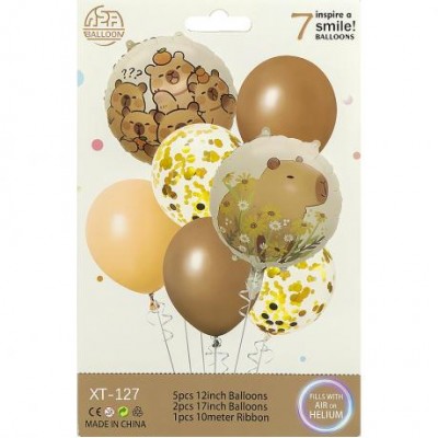 Набір повітряних куль 7шт для створення фотозони 1404-42/XT-127 Набір повітряних куль 7шт для створення фотозони 1404-42/XT-127