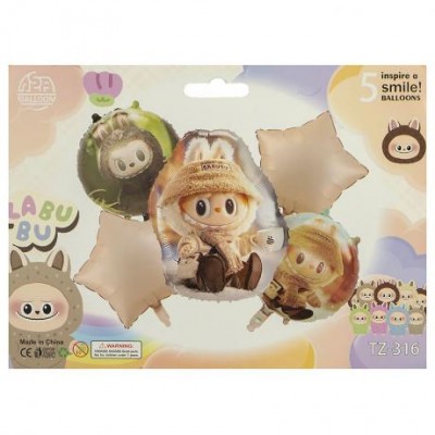 Набір повітряних куль 5шт для створення фотозони 1404-27/TZ-316