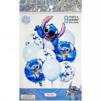 Набір повітряних куль 9шт для створення фотозони 1404-70/ZTZ-027