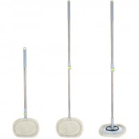 Швабра для підлоги мікрофібра 108см, насадка 35*12см KS-1