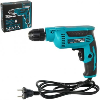 Мережева електродриль 10 мм з мідним двигуном ASR216