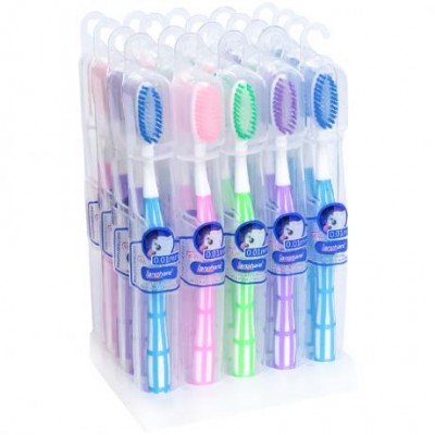 Зубна щітка Lanshare з ультратонкою щетиною 0,01 мм у пластиковому футлярі 2912 Зубна щітка Lanshare з ультратонкою щетиною 0,01 мм у пластиковому футлярі 2912