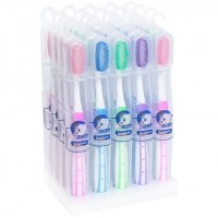 Зубна щітка Lanshare з ультратонкою щетиною 0,01 мм у пластиковому футлярі 2916 Зубна щітка Lanshare з ультратонкою щетиною 0,01 мм у пластиковому футлярі 2916