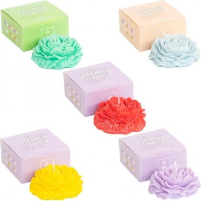 Свічка ароматизована 02F Троянда, декоративна 7127-10