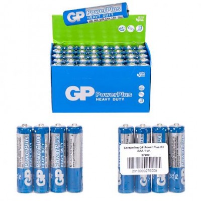 Батарейка GP POWERPLUS 1.5V  24C-S4 , R03, AAA GP-135231