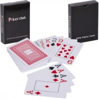Карти пластик. POKER CLUB, 54 карти Х-8002