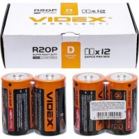 Батарейка Videx R2OP / D 2pcs SHRINK