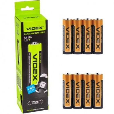 Батарейка VIDEX LR6/AA 4pcs SHRINK CARD