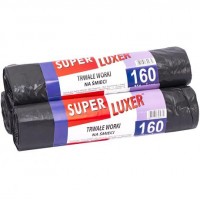 Пакет для мусора 90х110 160л 10 штук Super Luxs/Кузя Service 20031