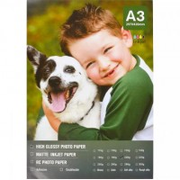 Фотопапір А3 пл.200г/м² 20 аркушів, глянцевий Фотопапір А3 пл.200г/м² 20 аркушів, глянцевий