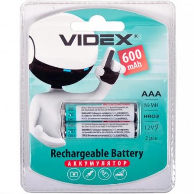 Акумулятори VIDEX ААА 600 акумуляторні V-291826