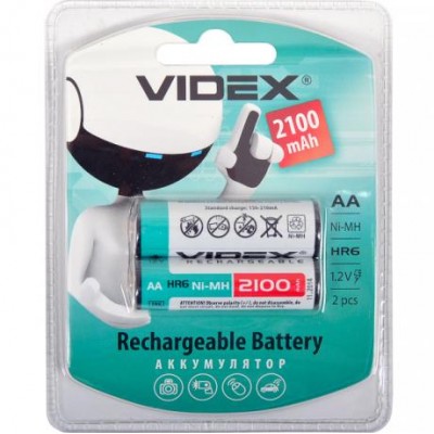 Акумулятори VIDEX АА 2100 акумуляторні