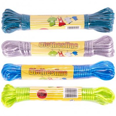Мотузка для білизни синя  10м Х2-238