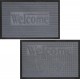 Килимок гумовий Welcome 40*60 см X2-160