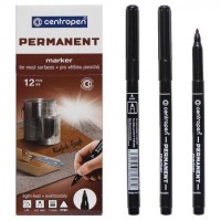 Маркер тонкий черный 2536 CENTROPEN