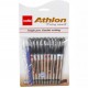 Ручка масляная "Athlon" 10+1 Cello 1166 синяя