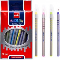 Ручка масляная Maxflow Cello CL368A-50 синяя