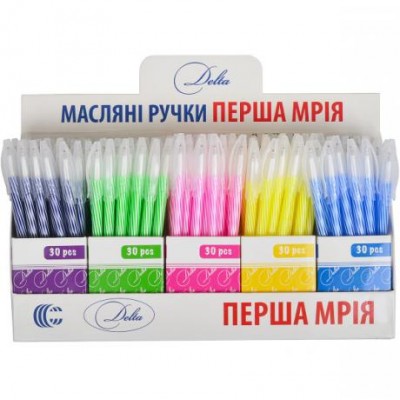Ручка масляная "Delta" "С" CR8008-150 микс