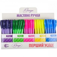 Ручка масляная "Omega" "С" CR8009-150 микс