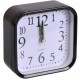 Настольные часы – будильник 806 с закругленными углами 9,5*9,5*4см