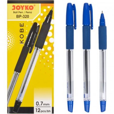 Ручка шариковая BP-320 JOYKO 12 штук, синяя
