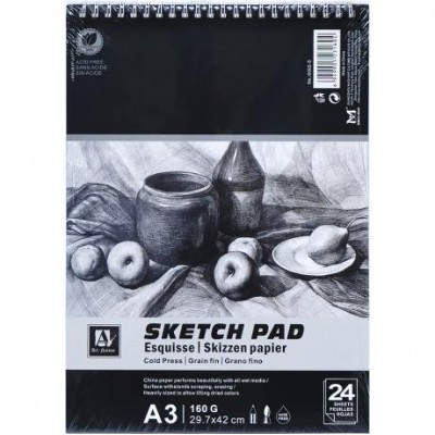 Альбом Sketch Pad А3 24 аркуша 160г/м² 6002-S