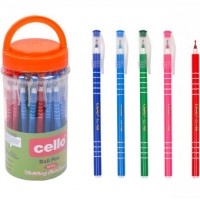Ручка масляная Cello CL168PVC синяя