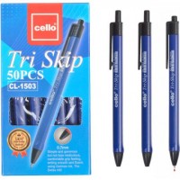 Ручка масляная "Tri Skip" Cello CL1503-50 синяя