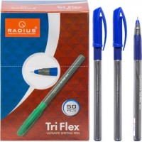 Ручка "TriFlex PL" RADIUS 50 штук, синяя