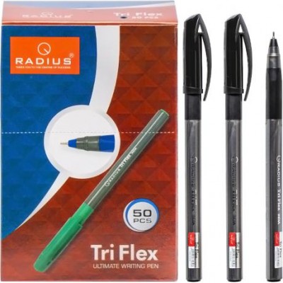 Ручка TriFlex PL RADIUS 50 штук, чорна