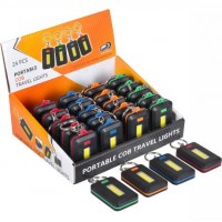 Брелок - Фонарик LED, пластиковый YYB-313