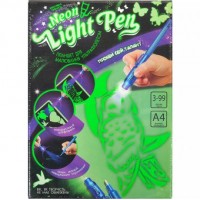 Набор для творчества NEON LIGHT PEN укр. NLP-01-01U,02U