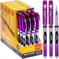 Ручка масляна 10км Cello CL8048-12 фіолетова