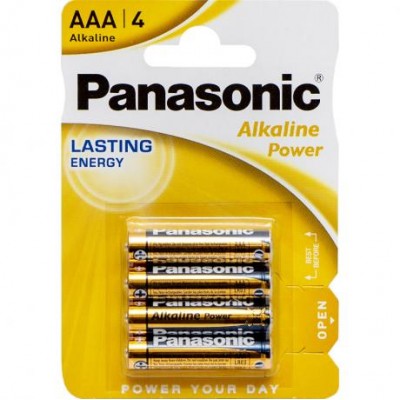 Батарейка Panasonic AAA LR03 по 4шт Alkaline Power