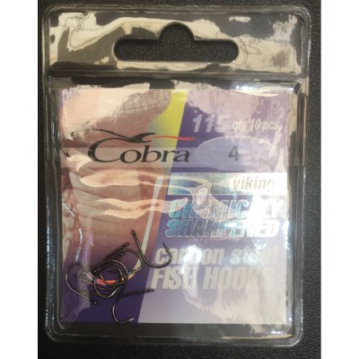 Крючки Cobra (Кобра) ser 115 #4