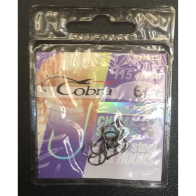 Крючки Cobra (Кобра) ser 115 #6 Крючки Cobra (Кобра) ser 115 #6