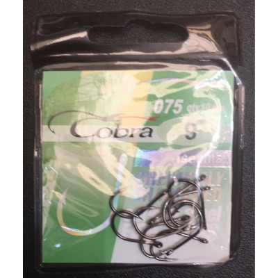 Крючки Cobra ser 075 #9 Крючки Cobra ser 075 #9