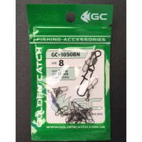 Вертлюг с застежкой GC №8