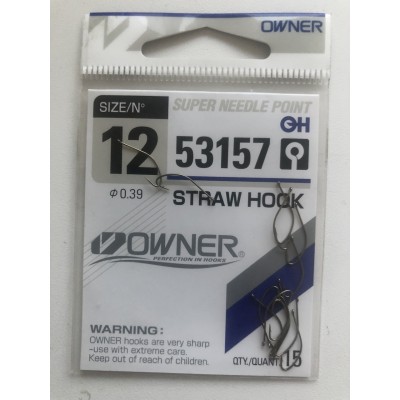 Owner 53157 STRAW HOOK #12
