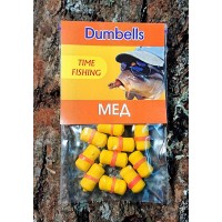 Мини-бойлы TimeFishing dumbells Мед 7*14 (10шт.)