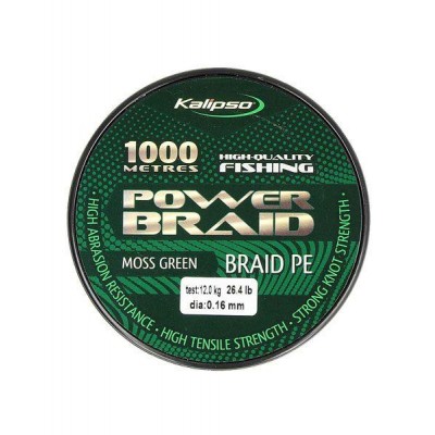 Шнур Kalipso Power Braid MG 1000м 0.20мм