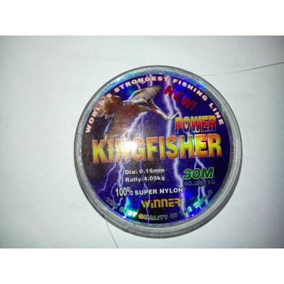 Леска KingFisher 0.14 (30м) светлая (10шт)