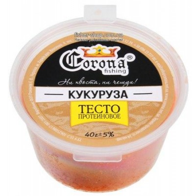 Тесто протеиновое Corona Кукуруза 40г