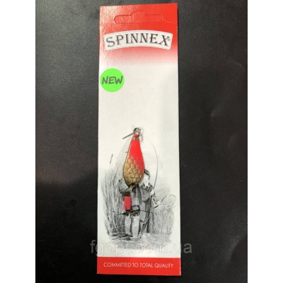 Блесна Spinnex Atom 2g HM redgold