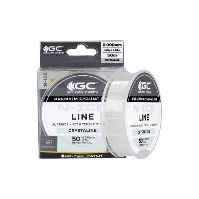 Леска GC N-Ice 50м Crystaline 0.203мм NEW 2022