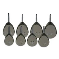 Груз Плоский inLine крашеный 80г