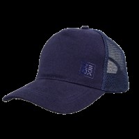 Кепка ZEOX Trucker Minimal синя з сiткою