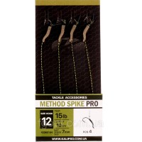 Карповый поводок с иглой Kalipso Method spike pro 10cm №4 (4шт)